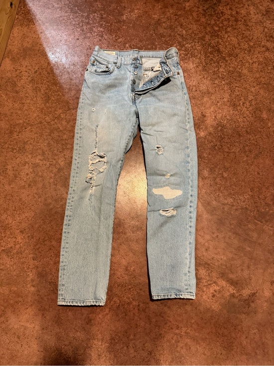 Levi's Other - Women's Light Blue Distressed Jeans